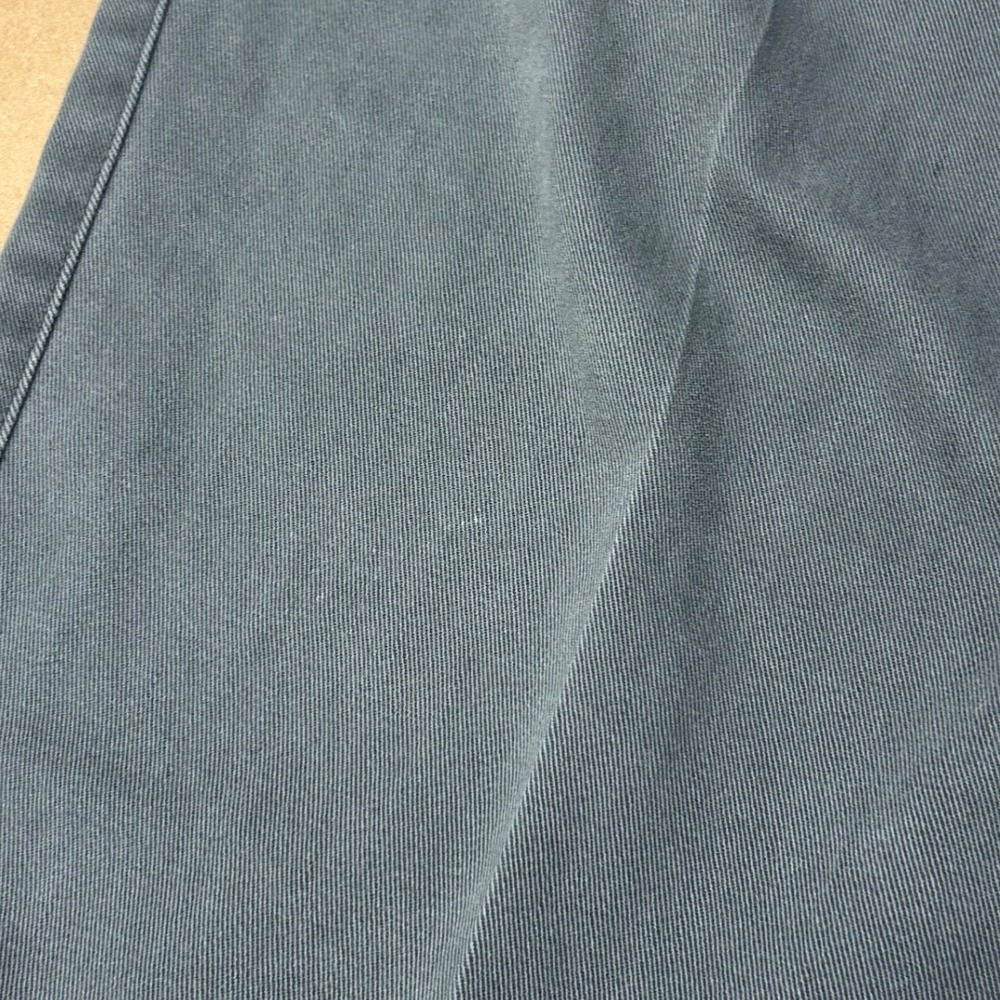 Vintage Dockers Gray Pleated Khaki Pants Classic Fit Mens 33x29 - Picture 7 of 12